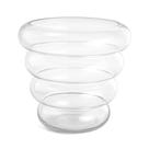 Vaso em vidro incolor mart 26cm