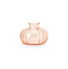 Vaso em vidro rosa pequeno 9x11cm Vaso em vidro rosa pequeno 9x11cm