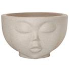 Vaso Face Menina 09 (1L) Cor Cimento NUTRIPLAN