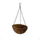 Vaso Fibra Coco 40 Cm Pendente Decoração Resistente Natural