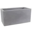 Vaso Floreira Cubo (40x20) Antique Cimento VASART
