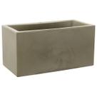 Vaso Floreira Cubo (40x20) Cor Antique Camurça VASART
