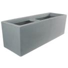 Vaso Floreira Cubo (60x20) Antique Cimento VASART