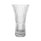 Vaso Floreiro Decorativo Cristal Fratello Arranjo Luxo 24cm Resistente Flores Plantas Lapidação