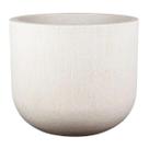 Vaso Fringe Cilíndrico 36 (20L) Cor Off-White JAPI