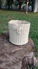 Vaso G para flor em sisal base emborrachada se molhar sem problemas . Vaso G para flor em sisal base emborrachada se molhar sem problemas .
