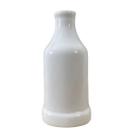 Vaso garrafa decorativo - porcelana Branca
