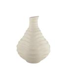 VASO GARRAFA ONDULADA CAPPUCCINO 31cm