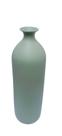 Vaso garrafa redondo liso verde selva fosco 51,5cm