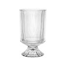 Vaso Graffiato em Vidro 10,5x10,5x18cm - Hauskraft