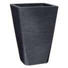 Vaso Grafiato Trapézio 43 (28L) Preto NUTRIPLAN