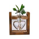 Vaso Hidropônico De Vidro Transparente Estilo Europeu Para Rabanetes - Arranjo Criativo De Flores