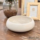 Vaso Ikebana Tradicional Off-White/Granito M - Minimalista