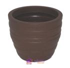 Vaso Inca Tramontina Basic em Polietileno Terracota 24 cm Vaso Inca Tramontina Basic em Polietileno Terracota 24 cm