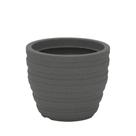 Vaso Inca Tramontina em Polietileno Cimento 32 cm Vaso Inca Tramontina em Polietileno Cimento 32 cm