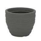 Vaso Inca Tramontina em Polietileno Cimento 38 cm Vaso Inca Tramontina em Polietileno Cimento 38 cm