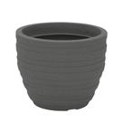Vaso Inca Tramontina em Polietileno Cimento 38 cm Vaso Inca Tramontina em Polietileno Cimento 38 cm