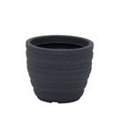 Vaso Inca Tramontina em Polietileno Grafite32 cm Vaso Inca Tramontina em Polietileno Grafite32 cm