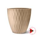 Vaso Infinity Redondo Areia - N29