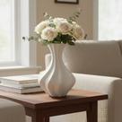 Vaso Jarro Decorativo Estrela Plástico Para Flores Artificiais Adorno para Sala Quarto Rack Escritório Impressão 3D