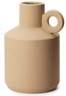 VASO JARRO EM CERAMICA BEGE GEOMETRICO 39cm VASO JARRO EM CERAMICA BEGE GEOMETRICO 39cm