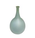 VASO LISO BOJUDO VERDE EM CERAMICA 25,5cm