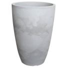 Vaso Liso Cônico 38 (41L) Cor Cimento Queimado JAPI