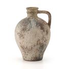 Vaso LUKA Ceramic Rústica Farmhouse Terracota 21cm Marrom