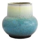 Vaso M Ceramica Rústico Degradê Azul Impecavel Luxo Vaso M Ceramica Rústico Degradê Azul Impecavel Luxo