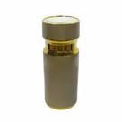 Vaso Medio Porcelana Marrom Detalhe Dourado Luxo