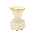Vaso Menor Redondo Murano Italiano Pigmentação Rosê Luxo Vaso Menor Redondo Murano Italiano Pigmentação Rosê Luxo