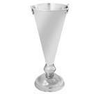 Vaso Metal Redondo Classico Finos Detalhes na Borda Luxo Vaso Metal Redondo Classico Finos Detalhes na Borda Luxo