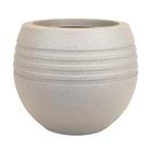 Vaso Mini Oval Jateado para Planta Flor Jardim Calcário OVPM-CA - Vogue
