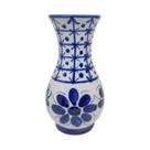 Vaso modelo Colonial feito e Pintado a mão - Monte Sião 23cm