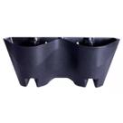 Vaso Modular de Parede (41X14X19) Preto OKLA
