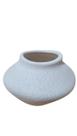 Vaso Molde P Branco Fosco Texturizado 11 cm
