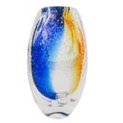 Vaso Murano Decoração 15,5x8x29cm Aurora Mek