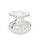 Vaso Murano Frufru Bolinha P Cristal Cristais São Marcos