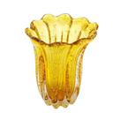 Vaso Murano Italiano Âmbar Gracioso Design