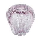 Vaso Murano Italiano Incolor Design Bolhas Lapidados Sinuoso Vaso Murano Italiano Incolor Design Bolhas Lapidados Sinuoso
