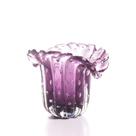 Vaso Murano Leque Ametista