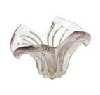 Vaso Murano Maior Decorativo Lapidados Moderno Luxo