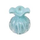 Vaso Murano Trouxinha Mini Azul Pacific São Marcos 13,5x10cm