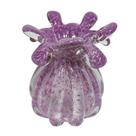 Vaso Murano Violeta Borda Lapidados Modernos