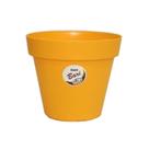 Vaso Okla Bari Amarelo para Jardim - 18 X 15,5