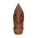 Vaso Orgân. de Fibra de Coco C/ Suporte em Ferro P/ Orquídea