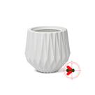 Vaso Origami Redondo 22 Branco Vaso Origami Redondo 22 Branco
