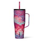 Vaso para Beber Corkcicle Cold Cup XL 887 ml Floral Vaso para Beber Corkcicle Cold Cup XL 887 ml Floral