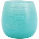 Vaso para Jardim de Vidro Verde Decorativo Enfeite Ambiente Vaso para Jardim de Vidro Verde Decorativo Enfeite Ambiente