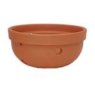 Vaso para Orquídeas Boa Nova Cerâmica Natural - Tamanho G